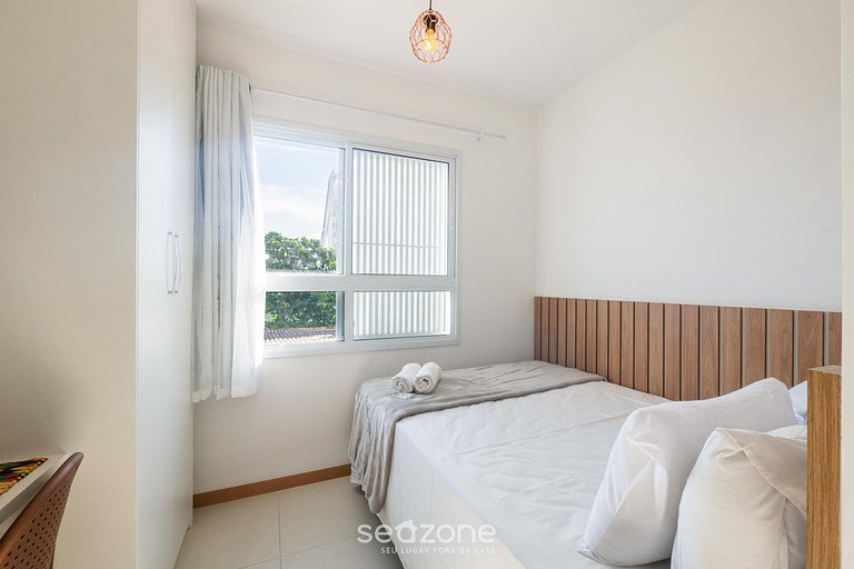 Moderno c/ piscina a 160m da Praia SAA0216