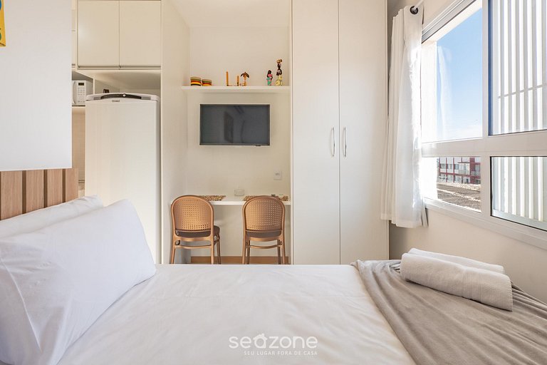 Studio en cond. c/ piscina a 160 m del mar SAA0216