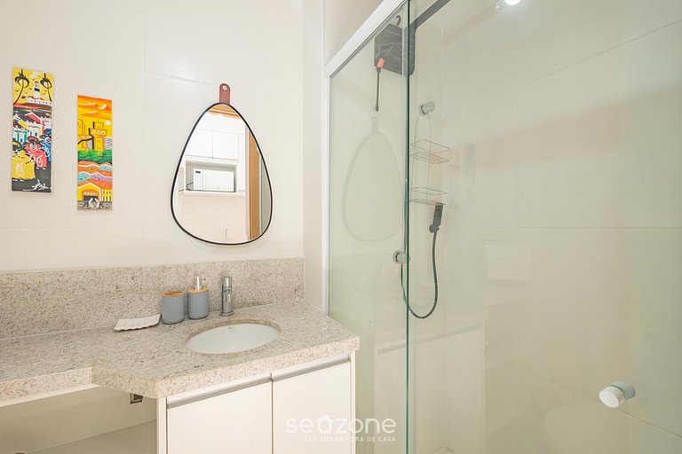 Studio en cond. c/ piscina a 160 m del mar SAA0216