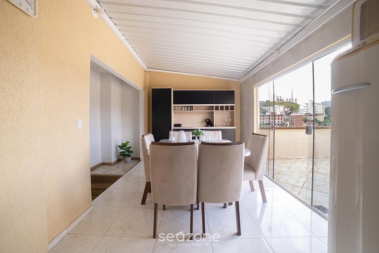 Apto c/ Terraço c/ vista p/ montanha CLD0032