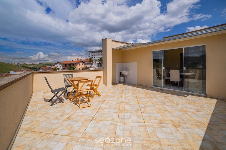 Apto c/ Terraço c/ vista p/ montanha CLD0032