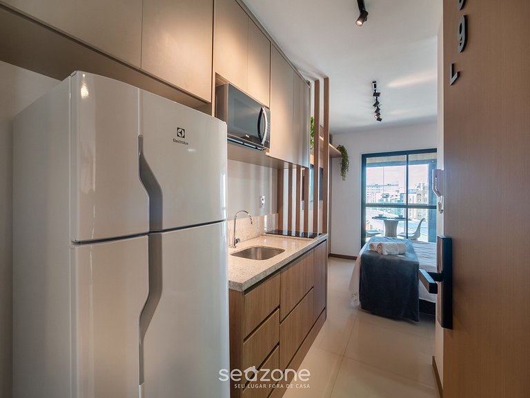 Studio a 60 m del mar c/ balcón y vista JDN0509