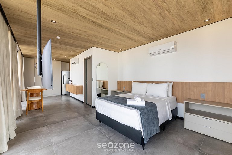 Estudio c/ Varanda Vista Mar Lateral NWT0820