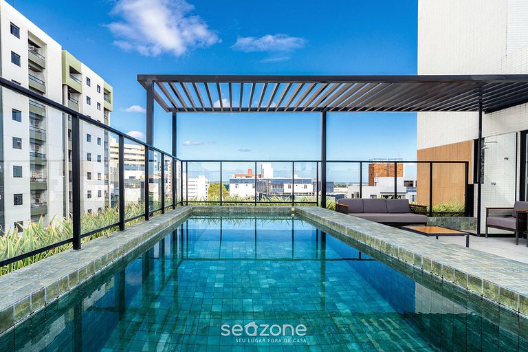 Studio en Cond. con Piscina en Intermares UNT0403