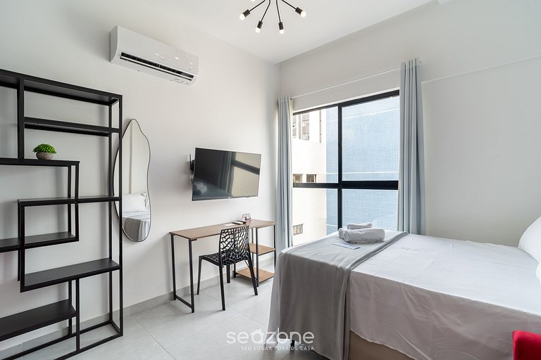 Studio em Cond. c/ Piscina em Intermares UNT0403