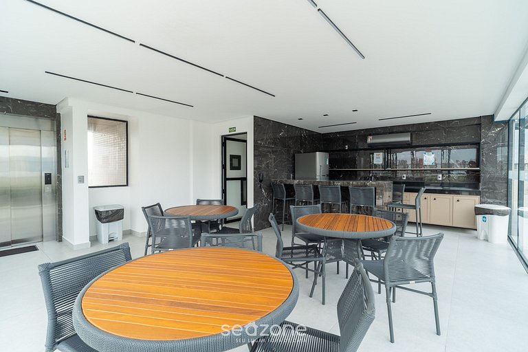 Studio en Cond. con Piscina en Intermares UNT0403