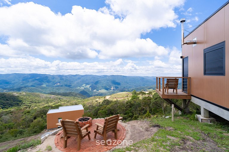 Cabaña con vista panorámica a la Sierra VST043
