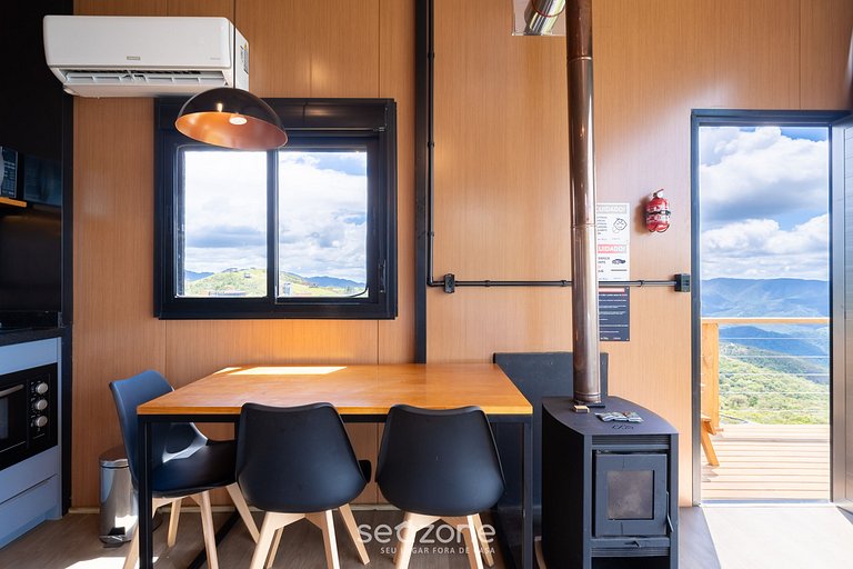 Cabana com vista panorâmica da Serra VST043