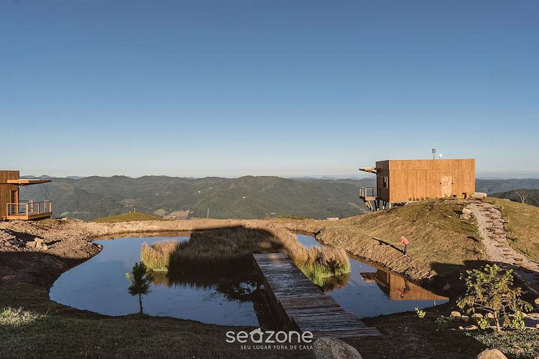 Cabaña con vista panorámica a la Sierra VST044