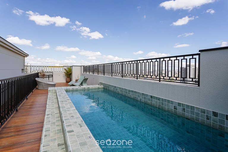 Apto en cond. c/ Piscina a 350 m del metro IPI0027