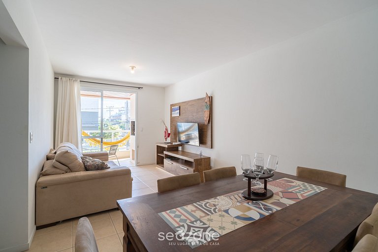 Apto c/ Churrasq. a 300m da Praia EPW0202