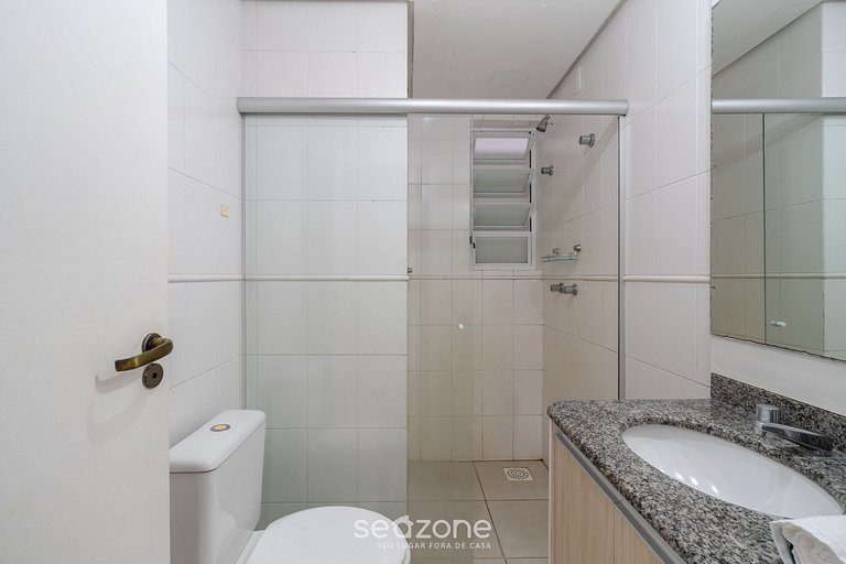 Apto c/ Churrasq. a 300m da Praia EPW0202