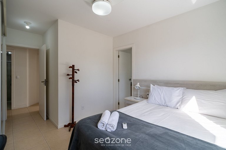 Apto c/ Churrasq. a 300m da Praia EPW0202