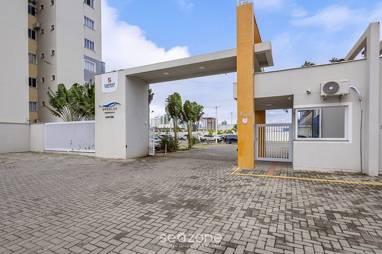 Apto 2Q c/ Churrasqueira a 600m da Praia RAG0406