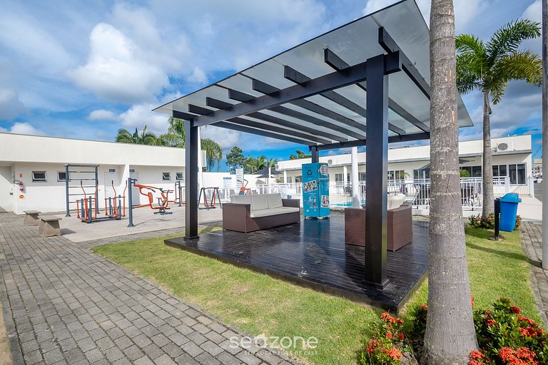 Apto en cond. c/ piscina a 600m del mar RAG0408
