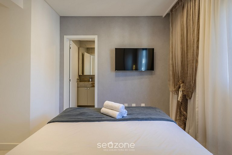 Apto c/ balcón gourmet a 700 m de la Playa BON1101