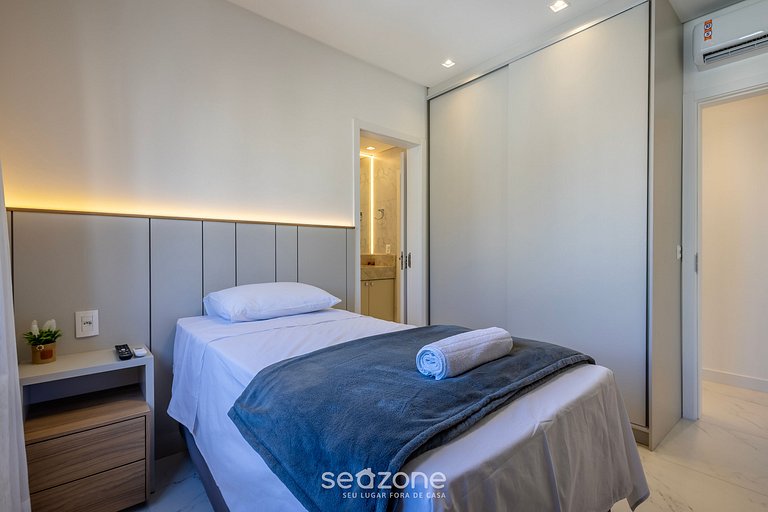 Apto c/ balcón gourmet a 700 m de la Playa BON1101