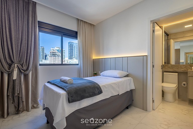 Apto c/ balcón gourmet a 700 m de la Playa BON1101