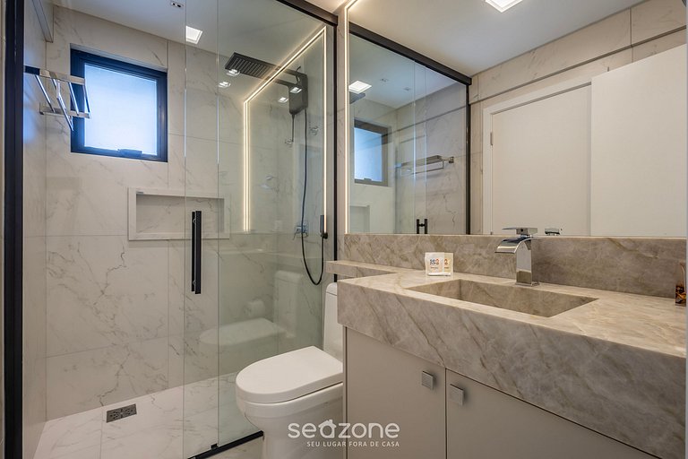 Apto c/ balcón gourmet a 700 m de la Playa BON1101