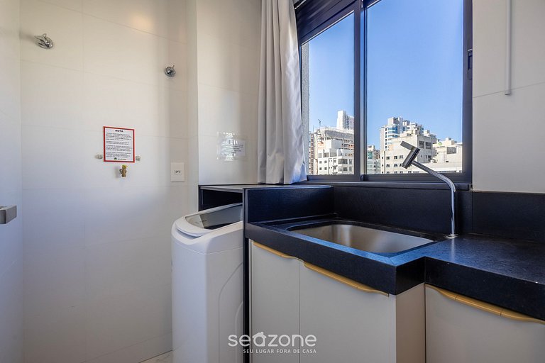 Apto c/ balcón gourmet a 700 m de la Playa BON1101