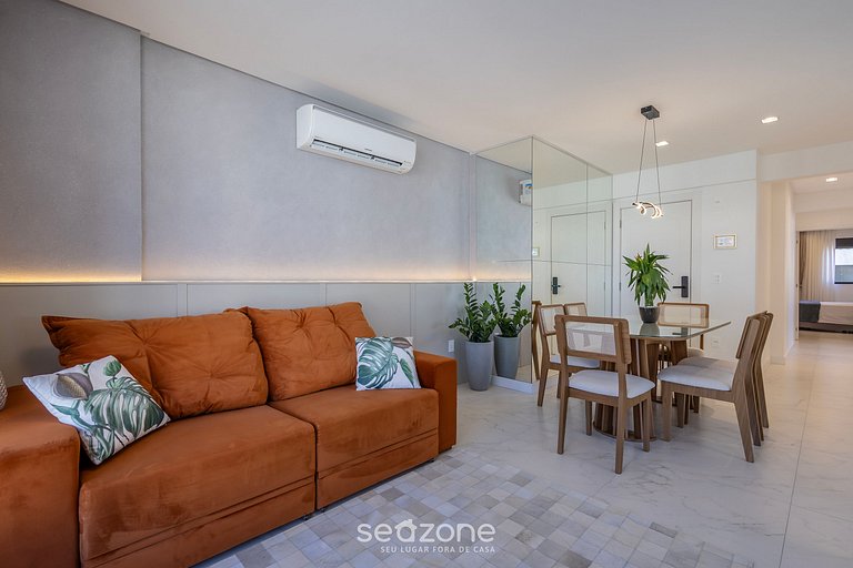 Apto c/ balcón gourmet a 700 m de la Playa BON1101