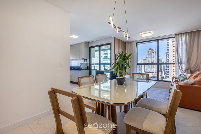 Apto c/ balcón gourmet a 700 m de la Playa BON1101