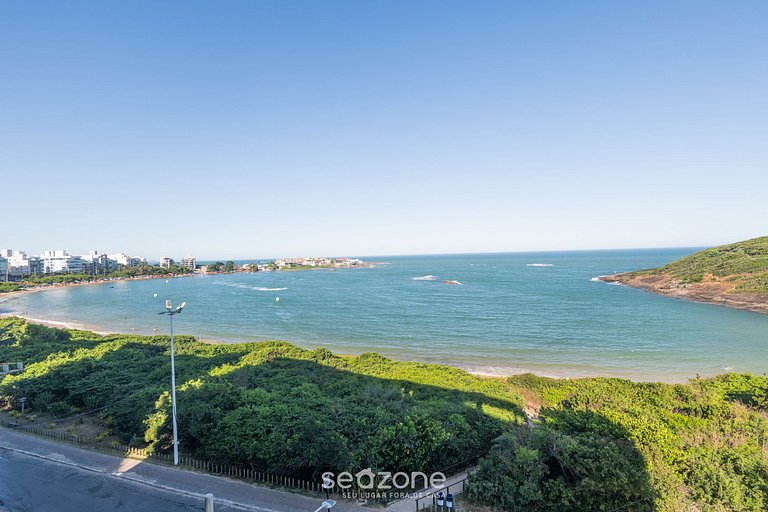 Apto vista frente mar em Cond. c/ Piscina EMQ0403