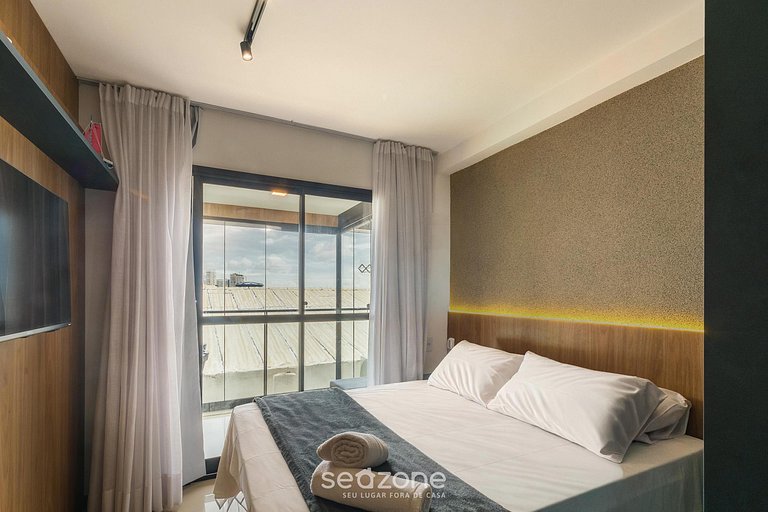 Studio en Edf. c/ Vista al mar en PitubaJDN0115