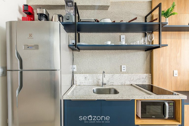 Studio en Edf. c/ Vista al mar en PitubaJDN0115