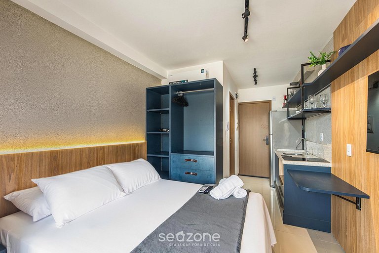 Studio en Edf. c/ Vista al mar en PitubaJDN0115