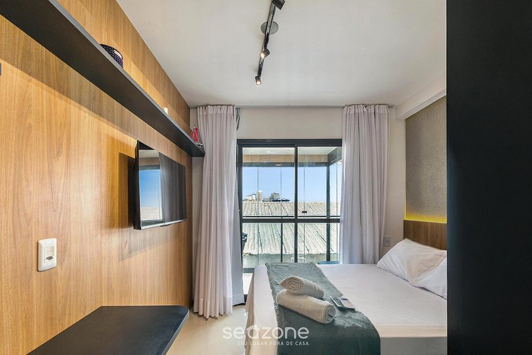 Studio en Edf. c/ Vista al mar en PitubaJDN0115