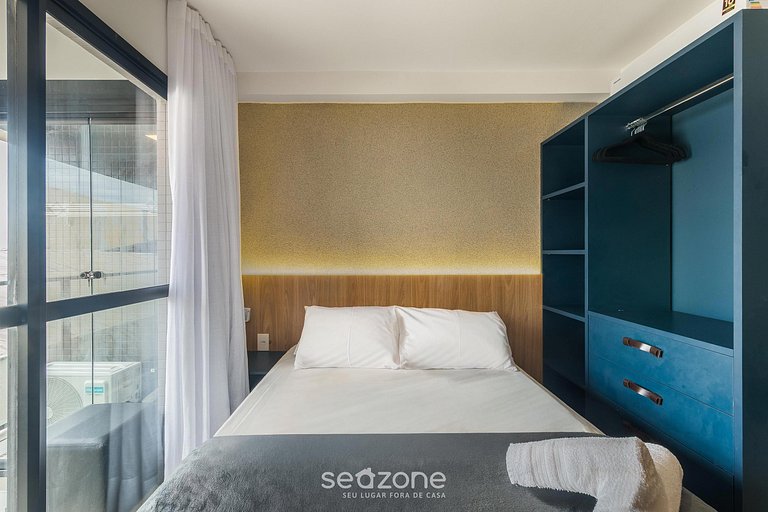 Studio en Edf. c/ Vista al mar en PitubaJDN0115