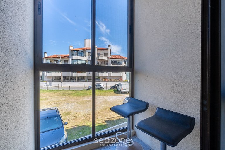 Apto c/ Churrasq. a 150m da Praia CND0105