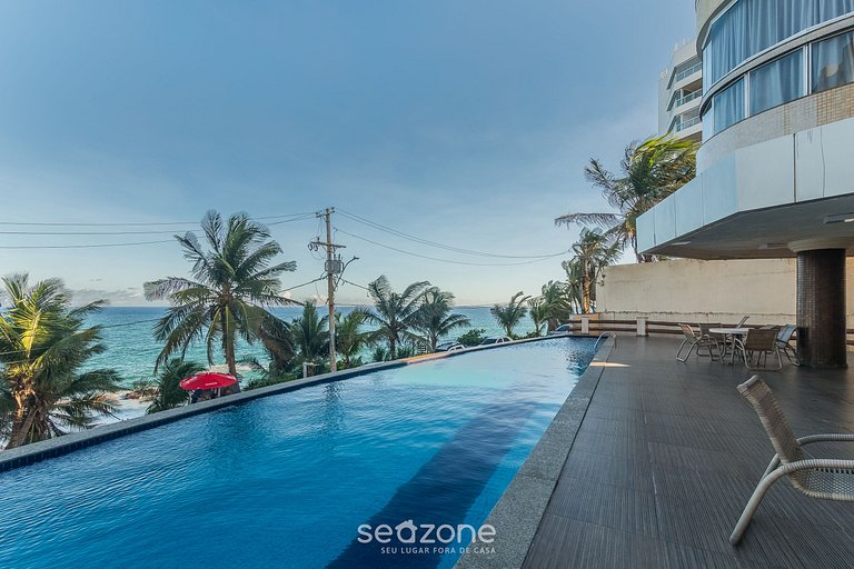 Apto em Cond. c/ Piscina a passos da Praia ESN0702