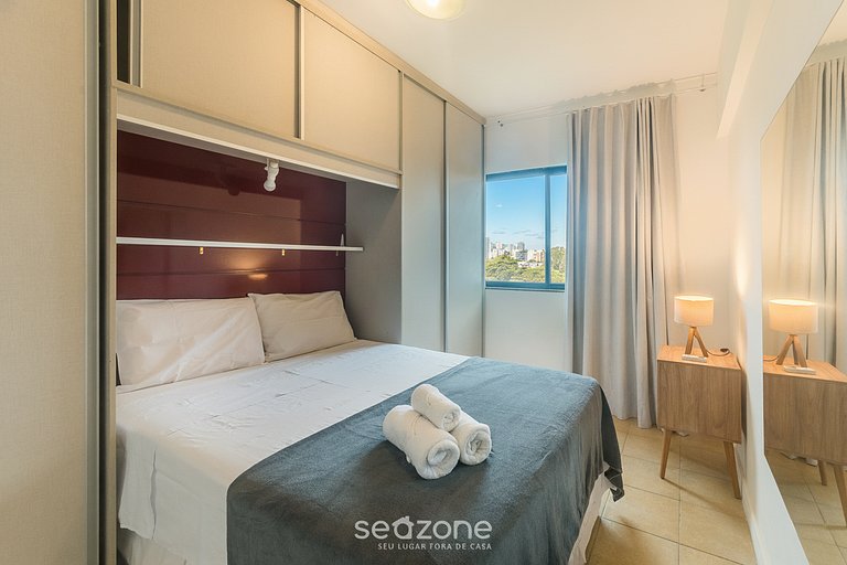 Apt en Cond. c/ Piscina, a pasos del mar ESN0702