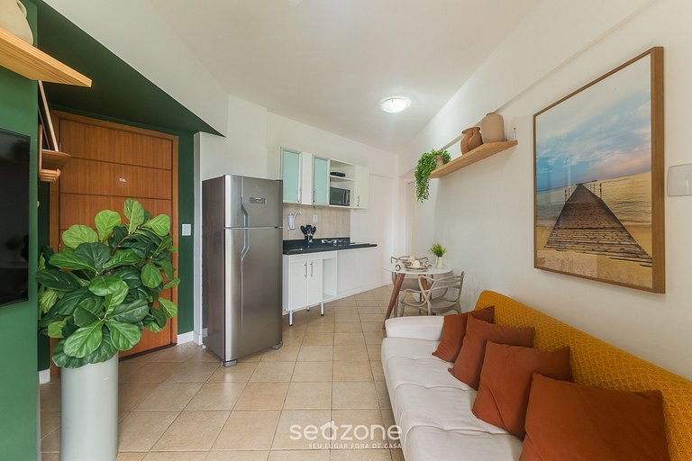 Apt en Cond. c/ Piscina, a pasos del mar ESN0702