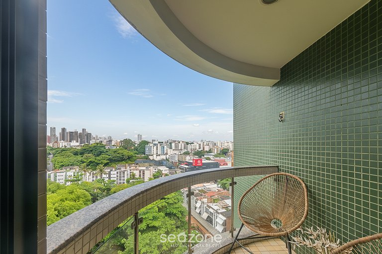 Apto em Cond. c/ Piscina a passos da Praia ESN0702