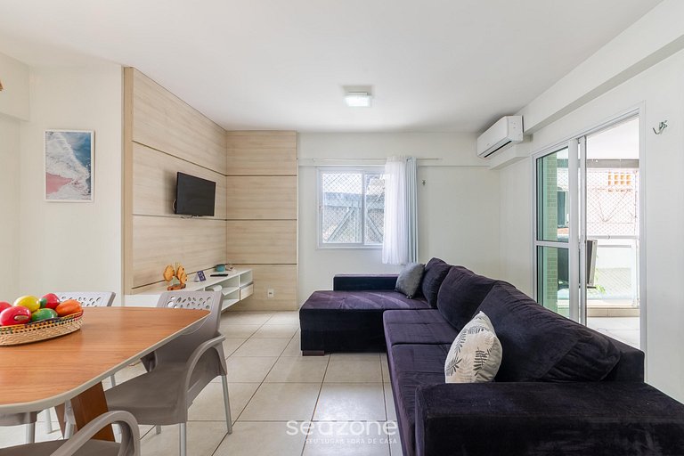 Apto en Cond. con Piscina a 400 m del Mar TAU0204