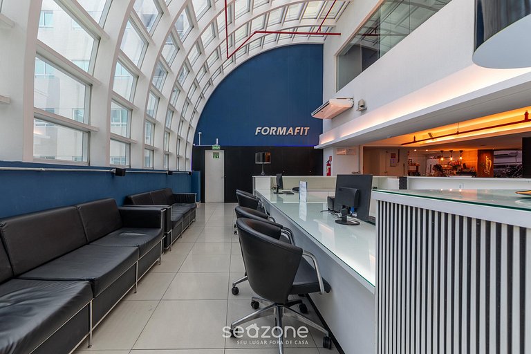 Apto em Cond. c/ Piscina a 400m da Praia TAU0204