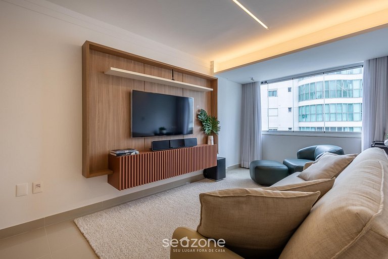 Apt de 2-HB en centro de BC, 350 m del mar RLP1002