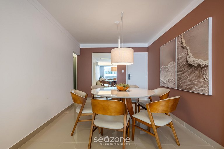 Apt de 2-QTs no Centro de BC, 350m do mar RLP1002