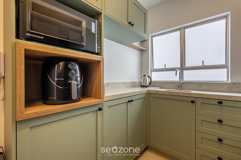 Apt de 2-HB en centro de BC, 350 m del mar RLP1002