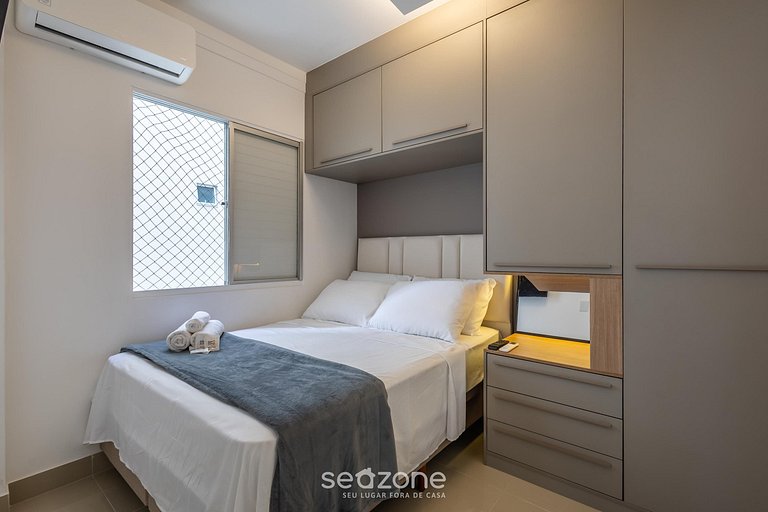 Apt de 2-HB en centro de BC, 350 m del mar RLP1002