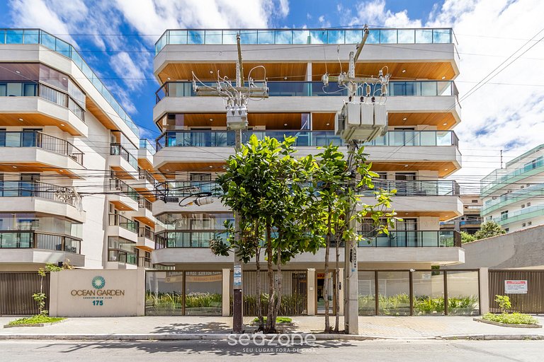 Apto c/ varanda, churrasq. e vista piscina ANO0209