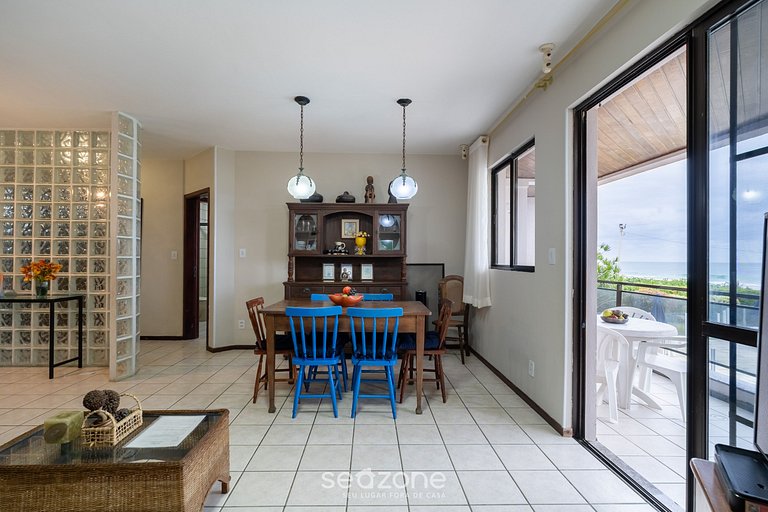 Apto em Cond. pé na areia c/ Piscina POR0105