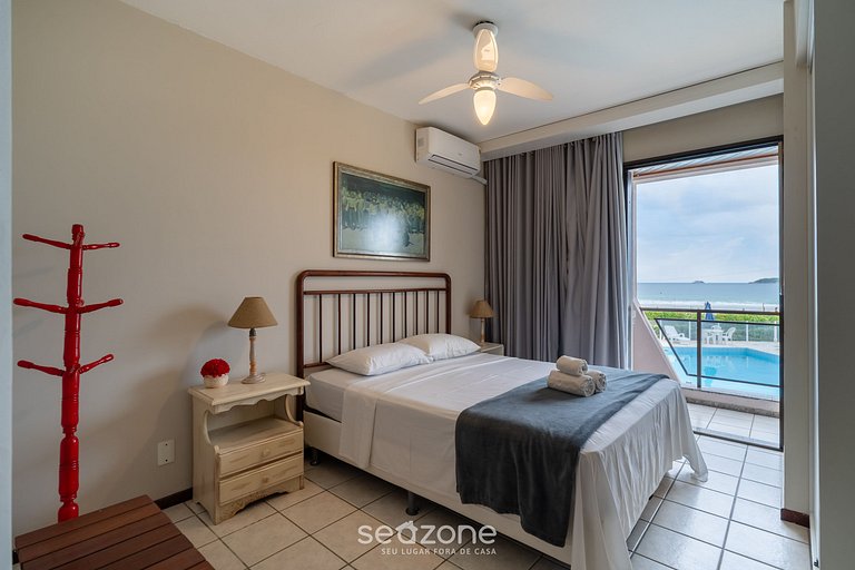 Apto em Cond. pé na areia c/ Piscina POR0105