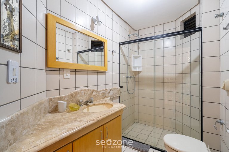 Apto em Cond. pé na areia c/ Piscina POR0105