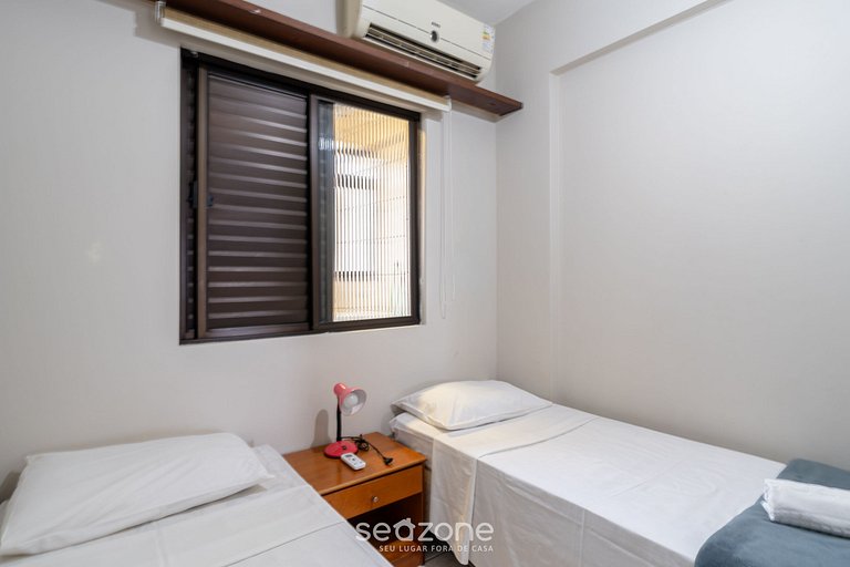 Apto em Cond. pé na areia c/ Piscina POR0105