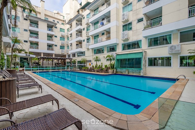 Lindo Apt em Cond. c/ piscinas aquecidas SBH0233
