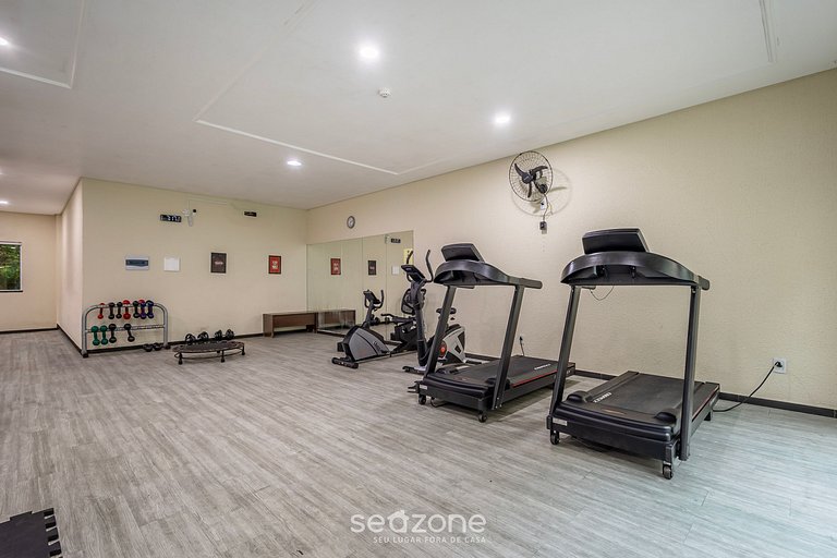 Aparts en cond. con piscina y gimnasio cerca de la playa - S